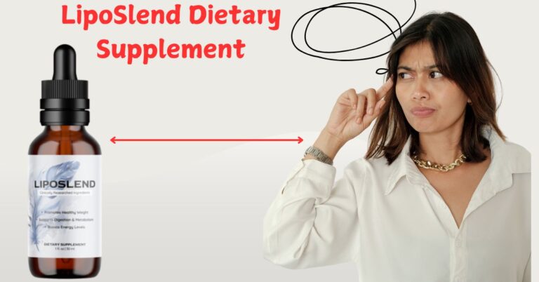 LipoSlend Dietary Supplement: The Secret to Effective Weight Loss?